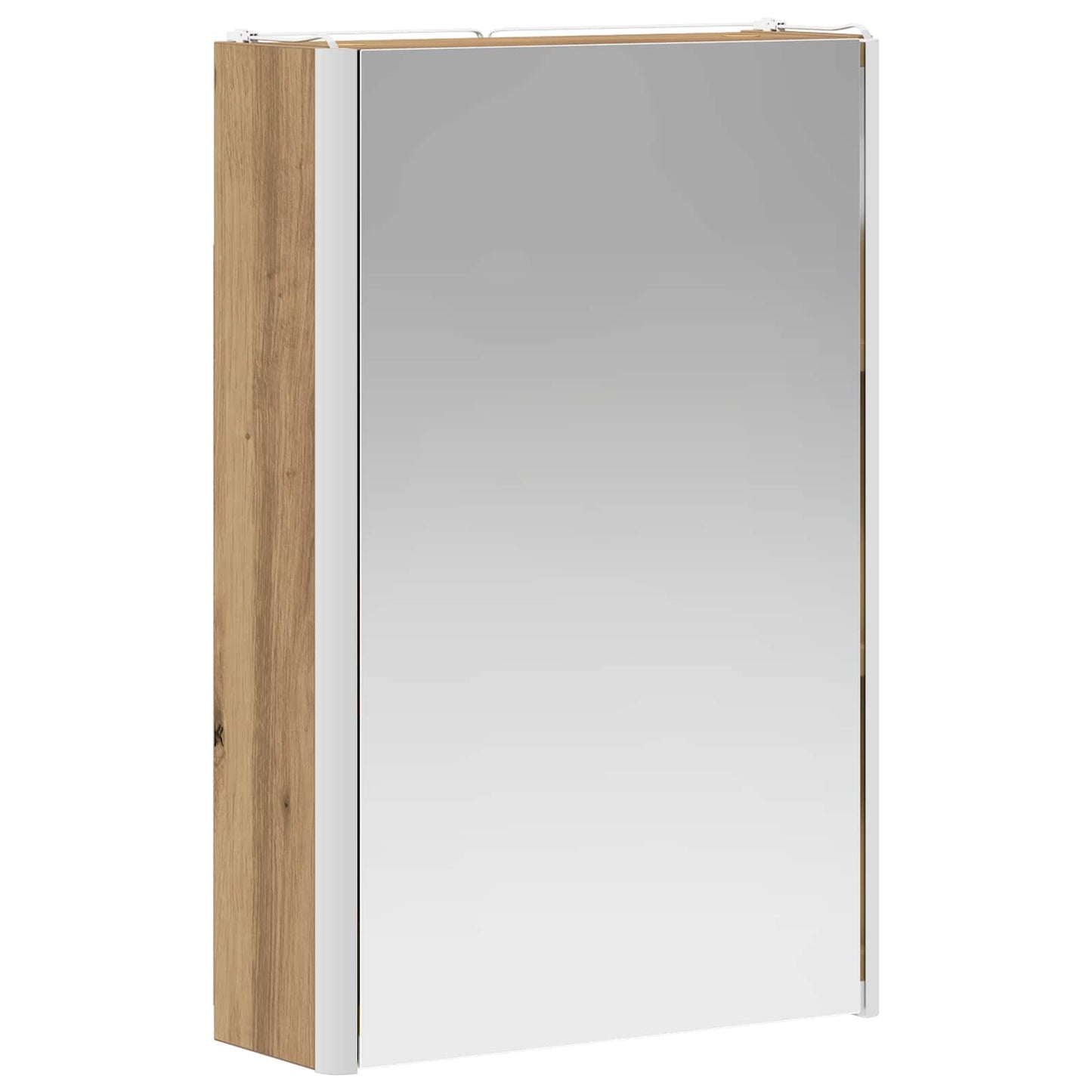 Bathroom Mirror Cabinet Artisian Oak 33 x 11.5 x 50 cm