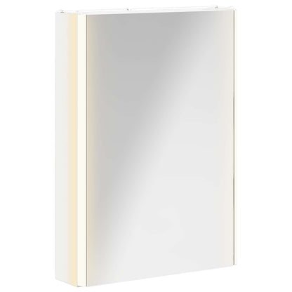 Bathroom Mirror Cabinet White 43 x 11.5 x 60.5 cm