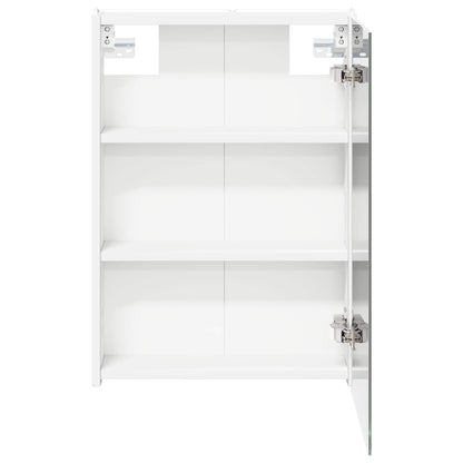 Bathroom Mirror Cabinet White 43 x 11.5 x 60.5 cm