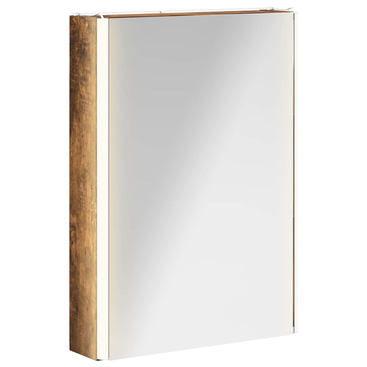 Bathroom Mirror Cabinet Smoked Oak 43 x 11.5 x 60.5 cm