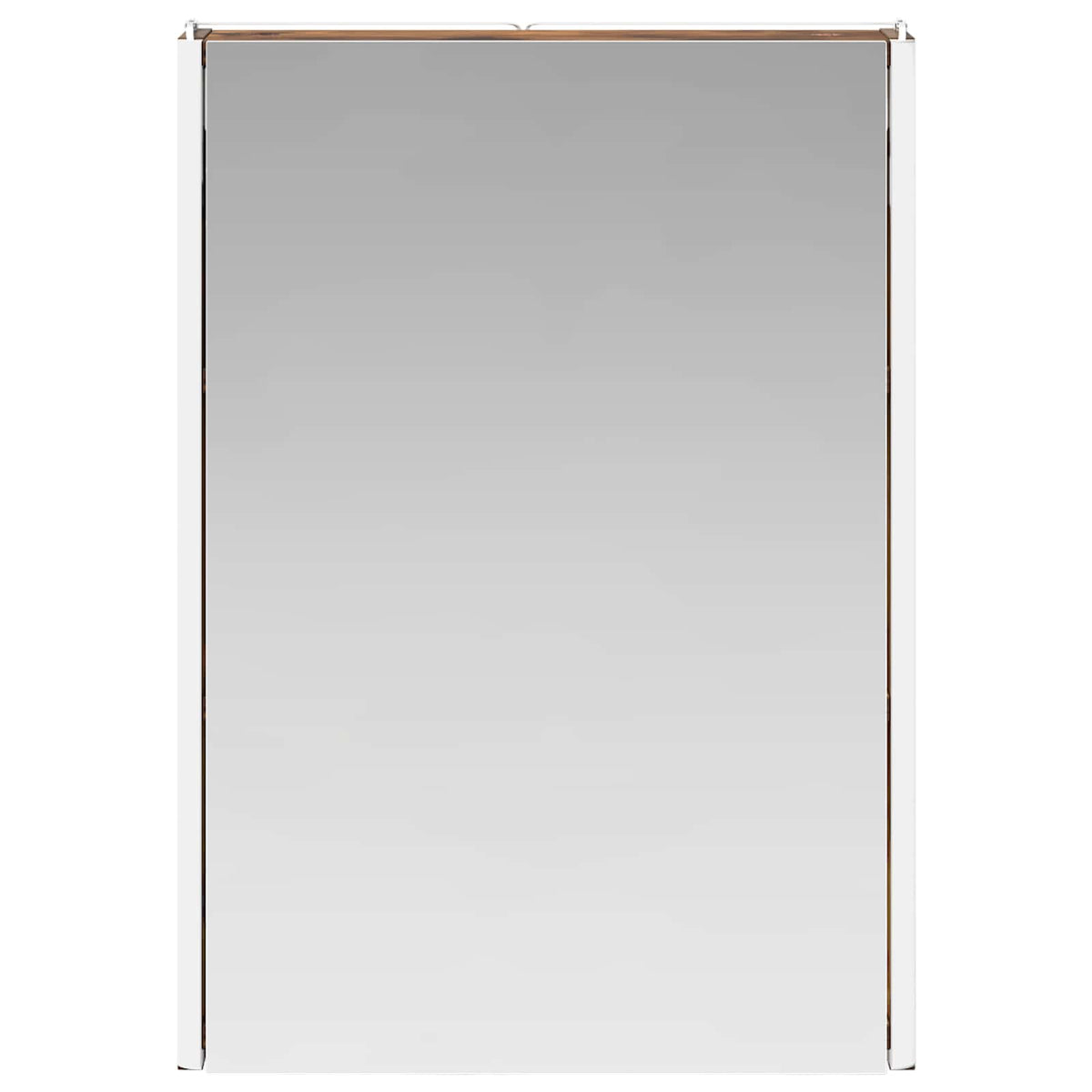 Bathroom Mirror Cabinet Smoked Oak 43 x 11.5 x 60.5 cm