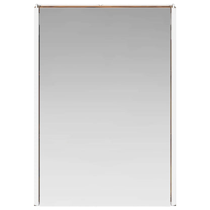 Bathroom Mirror Cabinet Smoked Oak 43 x 11.5 x 60.5 cm