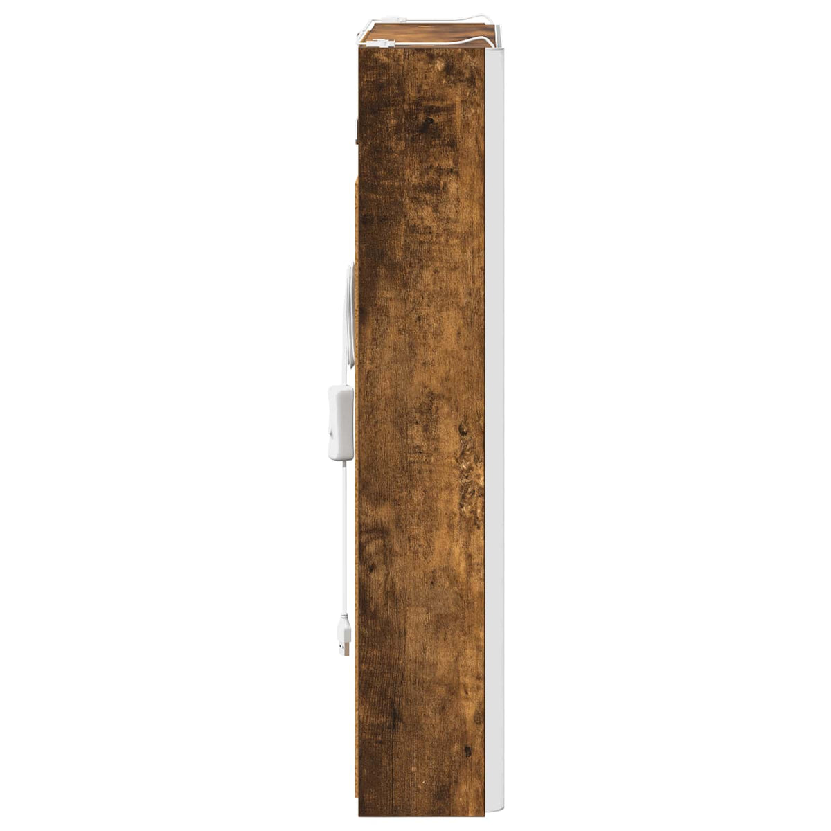 Bathroom Mirror Cabinet Smoked Oak 43 x 11.5 x 60.5 cm