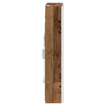Bathroom Mirror Cabinet Old Wood 43 x 11.5 x 60.5 cm