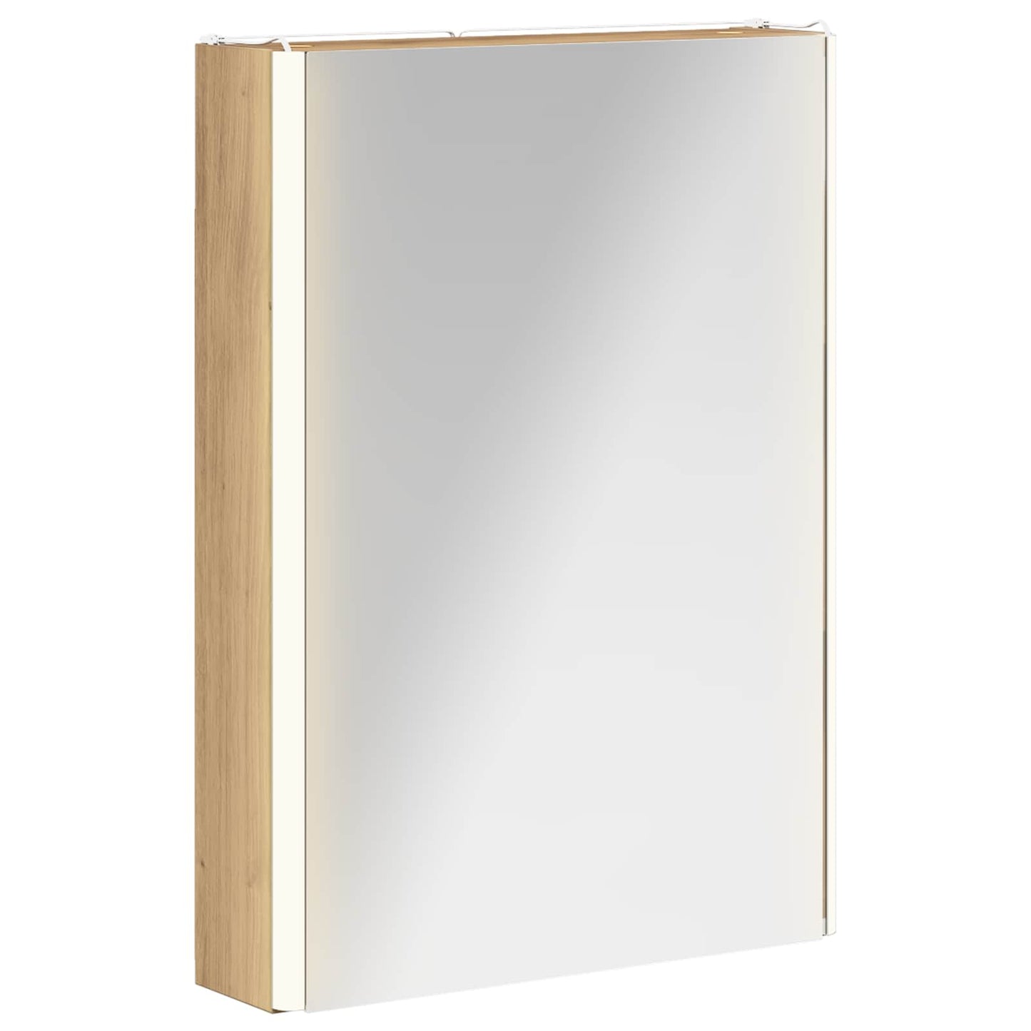 Bathroom Mirror Cabinet Artisian Oak 43 x 11.5 x 60.5 cm