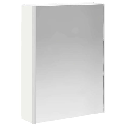 Bathroom Mirror Cabinet White 53.5 x 15.5 x 70 cm