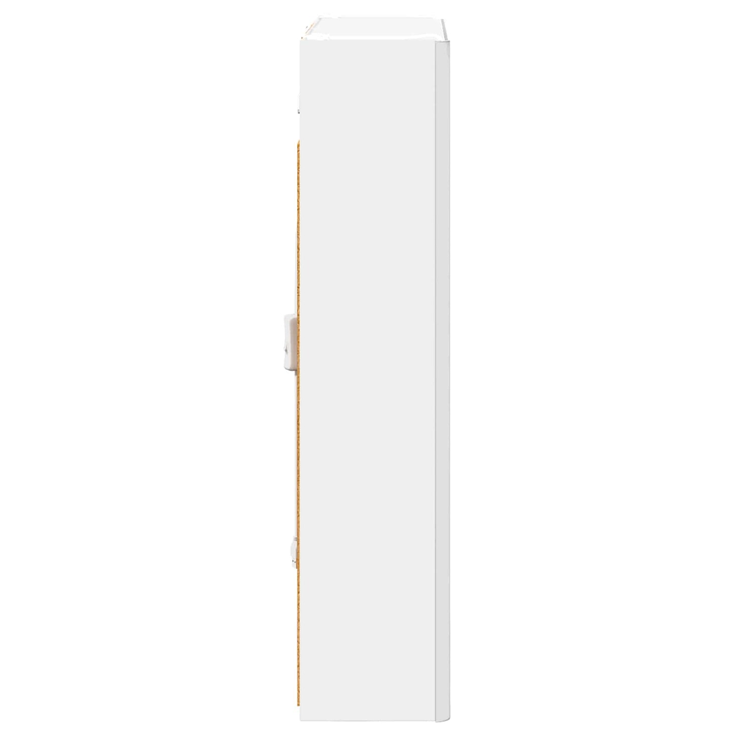 Bathroom Mirror Cabinet White 53.5 x 15.5 x 70 cm