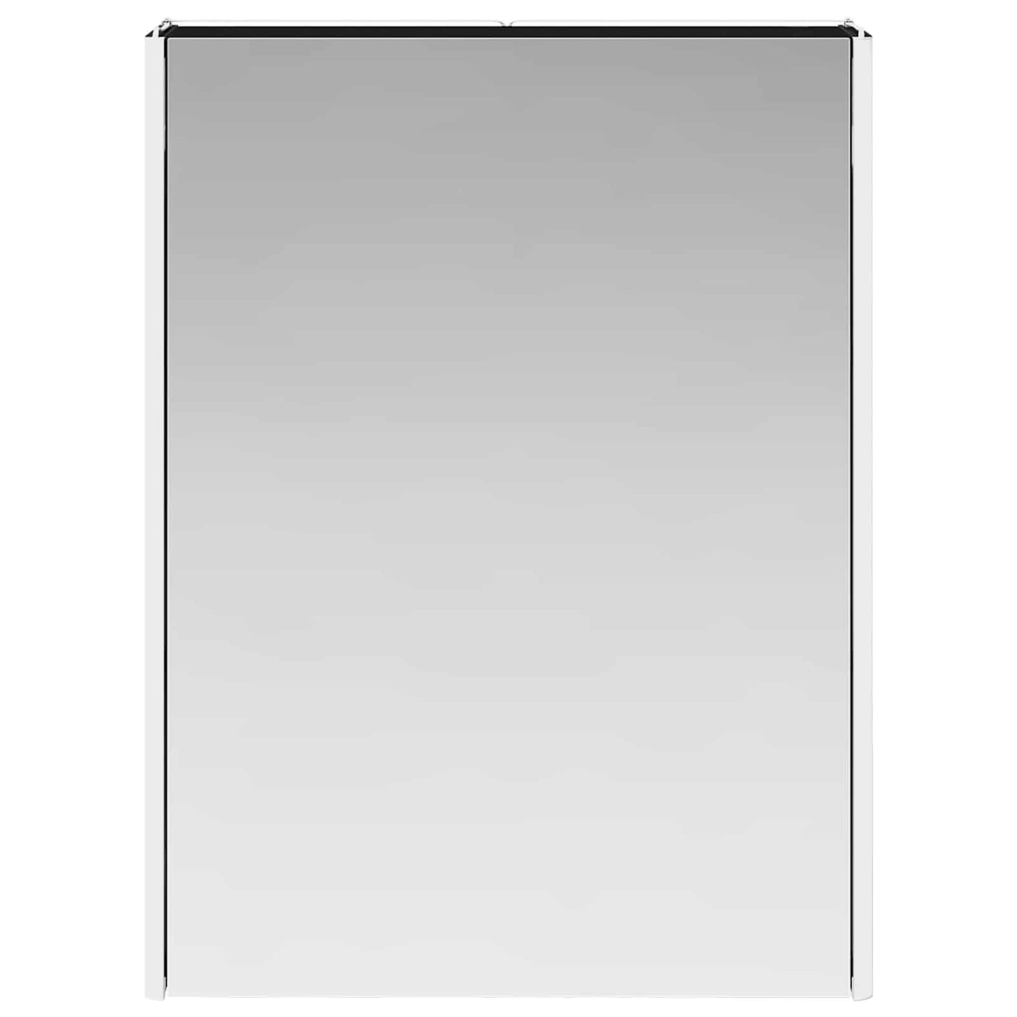 Bathroom Mirror Cabinet Black Oak 53.5 x 15.5 x 70 cm