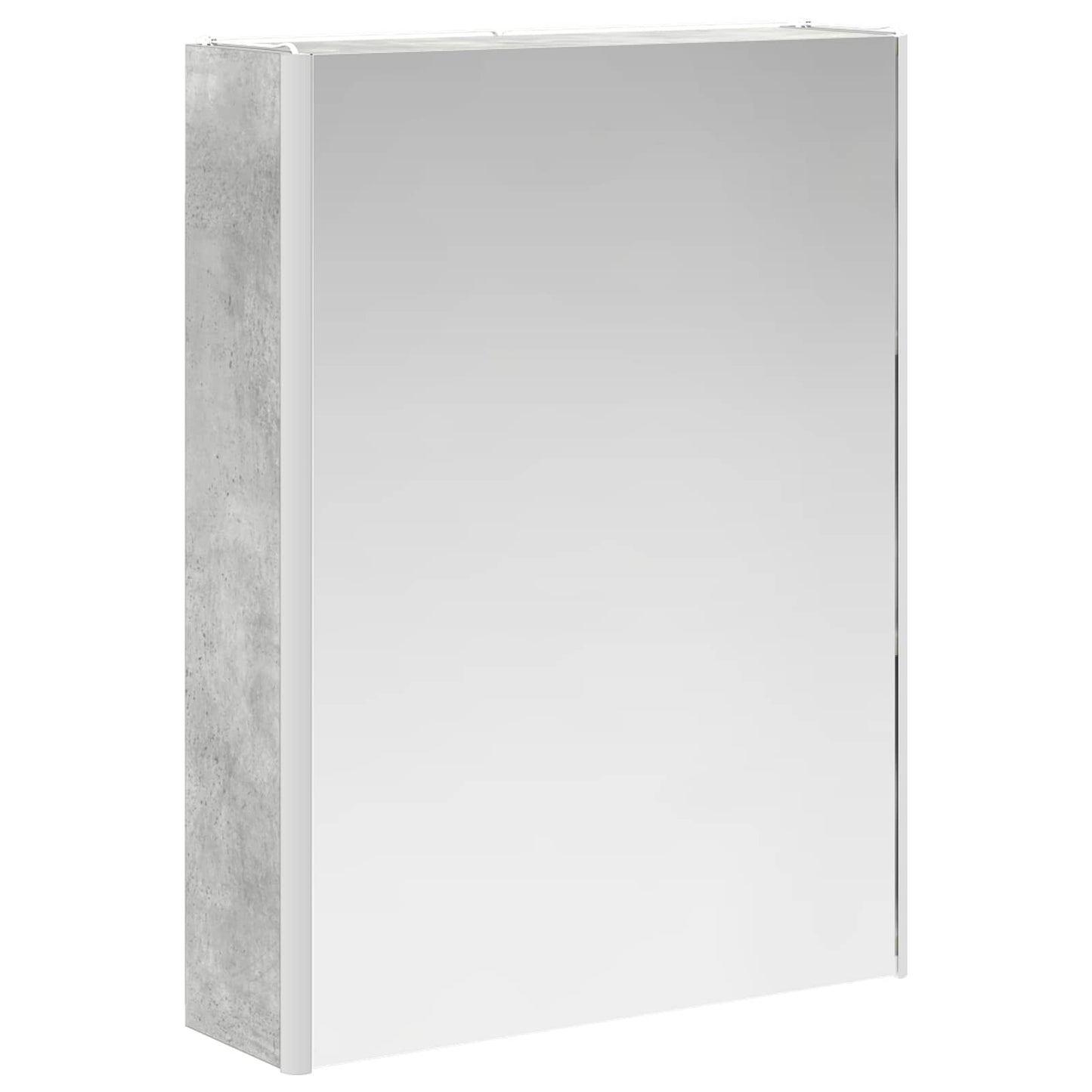 Bathroom Mirror Cabinet Concrete Grey 53.5 x 15.5 x 70 cm