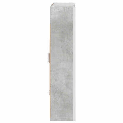 Bathroom Mirror Cabinet Concrete Grey 53.5 x 15.5 x 70 cm