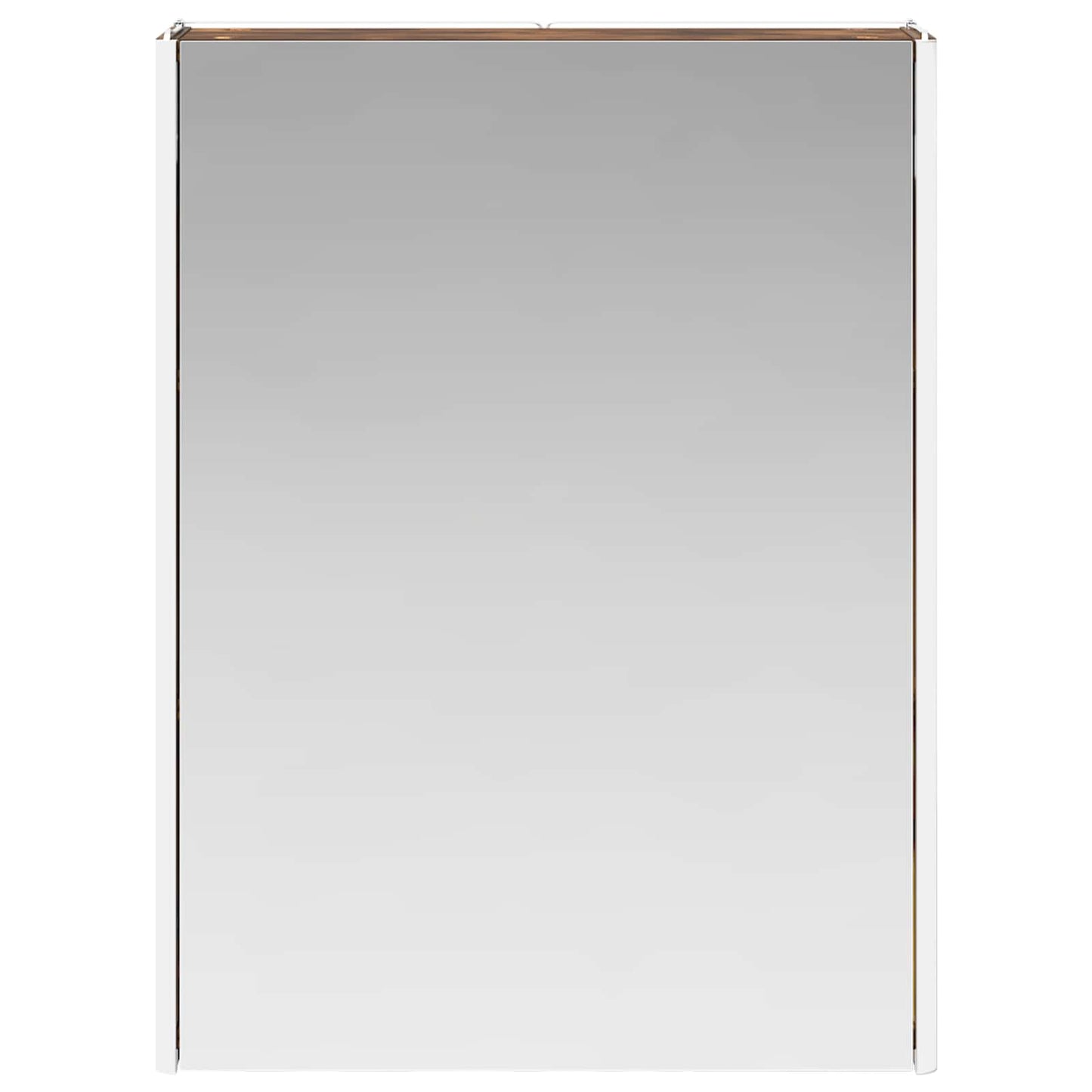 Bathroom Mirror Cabinet Smoked Oak 53.5 x 15.5 x 70 cm
