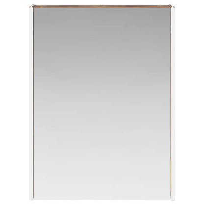 Bathroom Mirror Cabinet Smoked Oak 53.5 x 15.5 x 70 cm