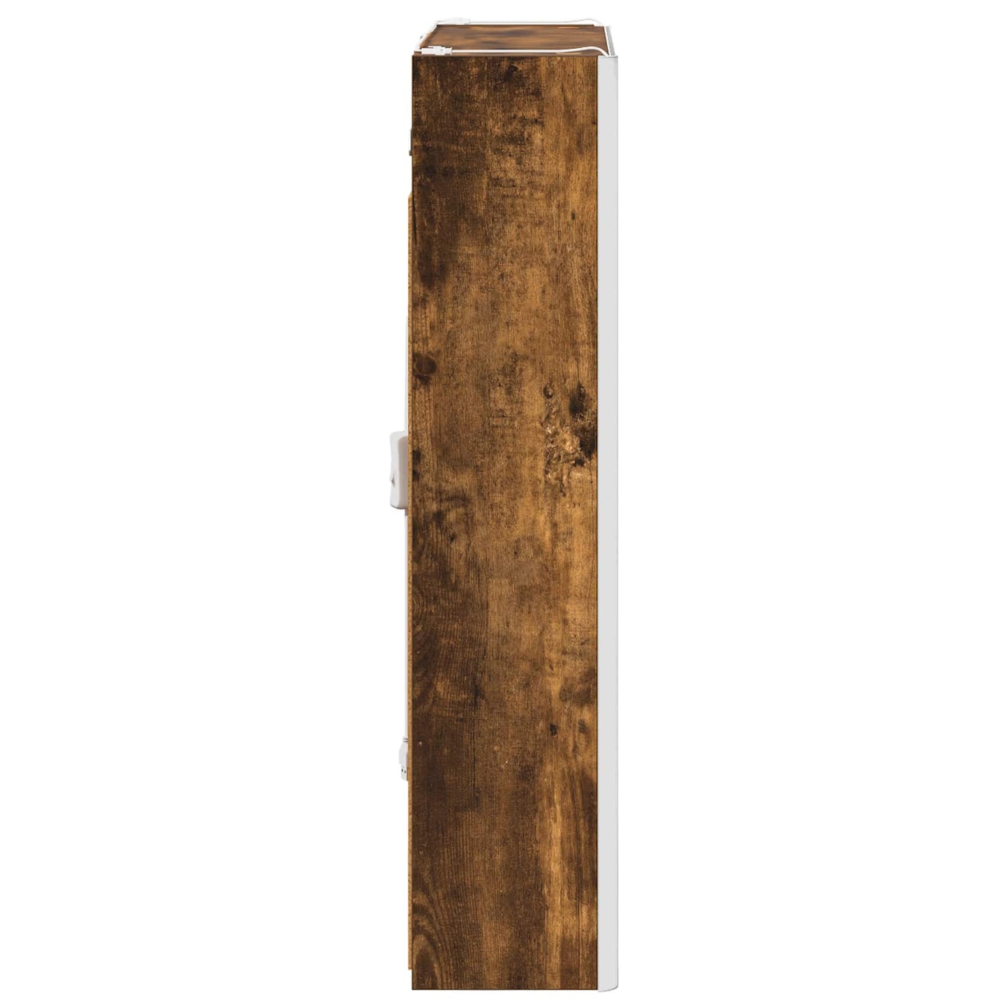 Bathroom Mirror Cabinet Smoked Oak 53.5 x 15.5 x 70 cm