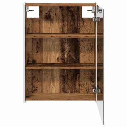 Bathroom Mirror Cabinet Old Wood 53.5 x 15.5 x 70 cm