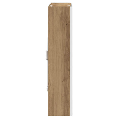 Bathroom Mirror Cabinet Artisian Oak 53.5 x 15.5 x 70 cm
