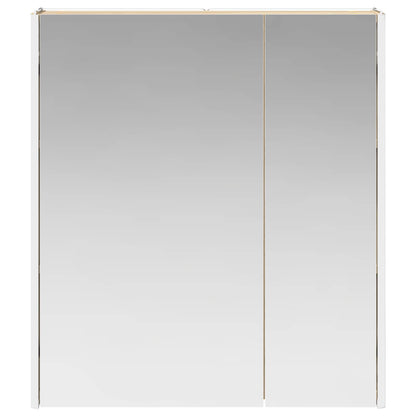 Bathroom Mirror Cabinet Sonoma Oak 63.5 x 15.5 x 70 cm