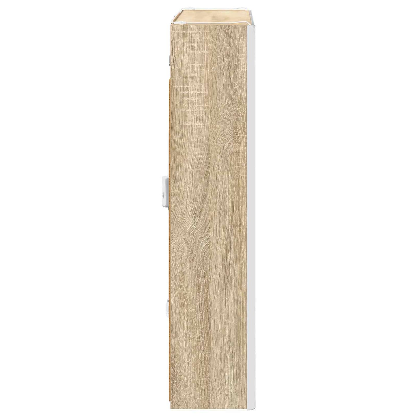 Bathroom Mirror Cabinet Sonoma Oak 63.5 x 15.5 x 70 cm