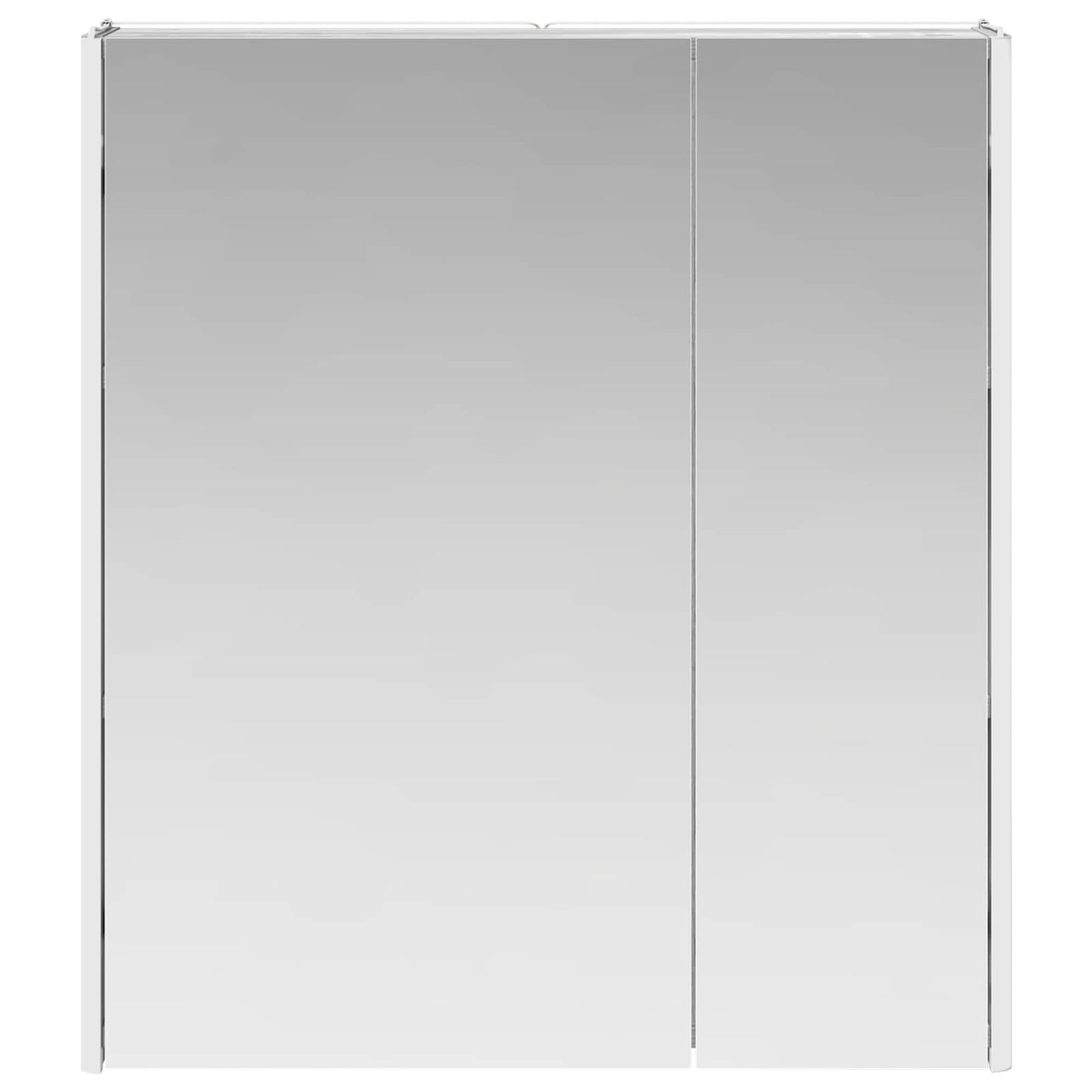 Bathroom Mirror Cabinet Grey Sonoma 63.5 x 15.5 x 70 cm