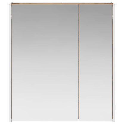 Bathroom Mirror Cabinet Old Wood 63.5 x 15.5 x 70 cm