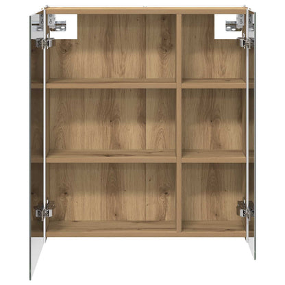 Bathroom Mirror Cabinet Artisian Oak 63.5 x 15.5 x 70 cm