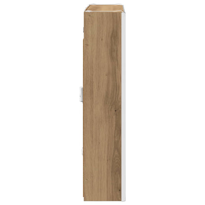 Bathroom Mirror Cabinet Artisian Oak 63.5 x 15.5 x 70 cm