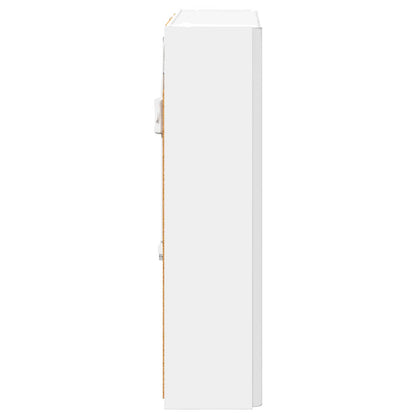 Bathroom Mirror Cabinet White 63.5 x 15.5 x 60.5 cm