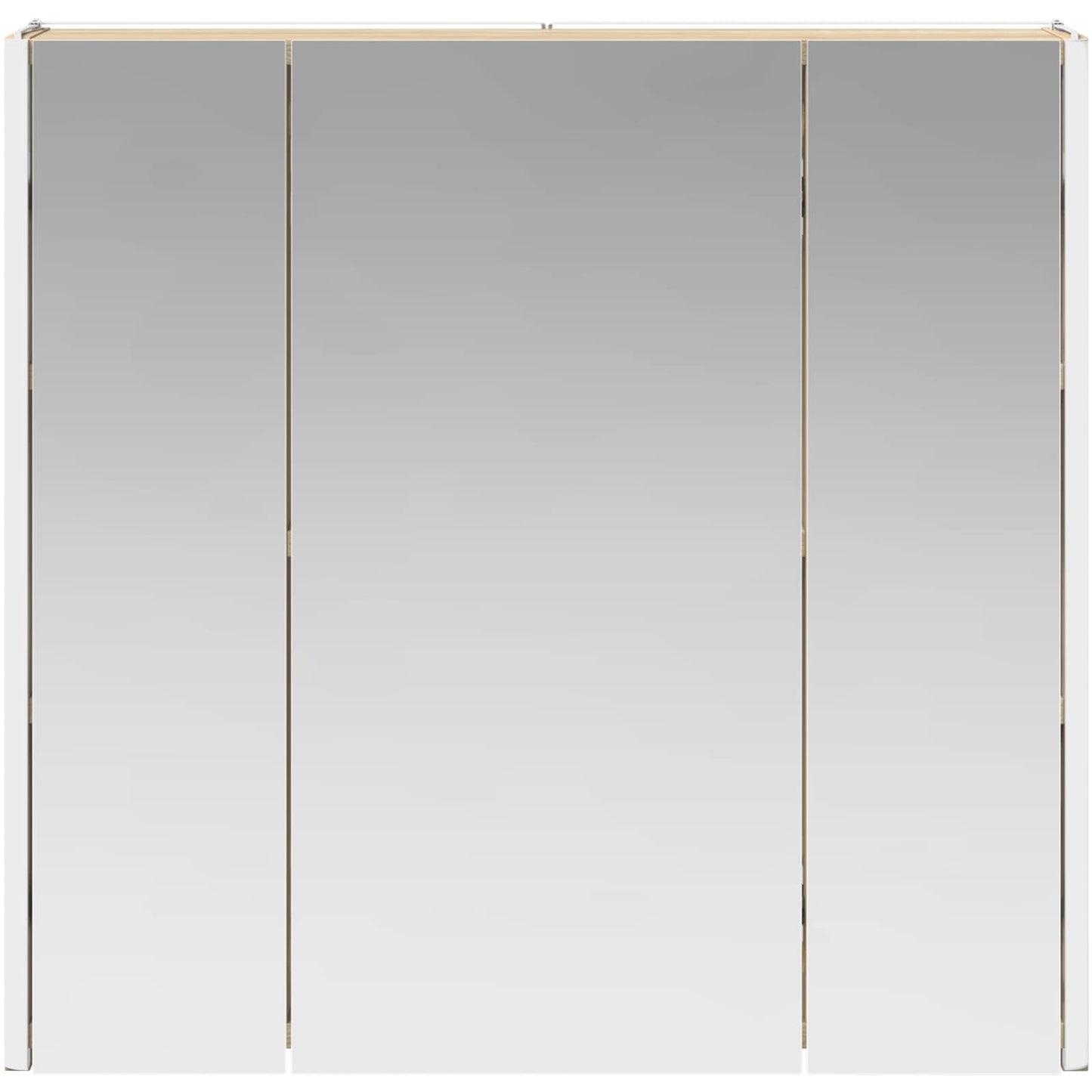 Bathroom Mirror Cabinet Sonoma Oak 63.5 x 15.5 x 60.5 cm