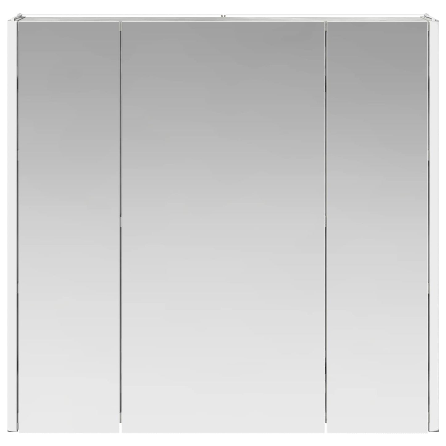Bathroom Mirror Cabinet Concrete Grey 63.5 x 15.5 x 60.5 cm