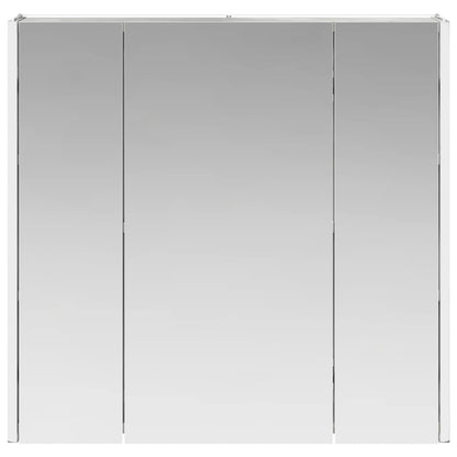 Bathroom Mirror Cabinet Concrete Grey 63.5 x 15.5 x 60.5 cm