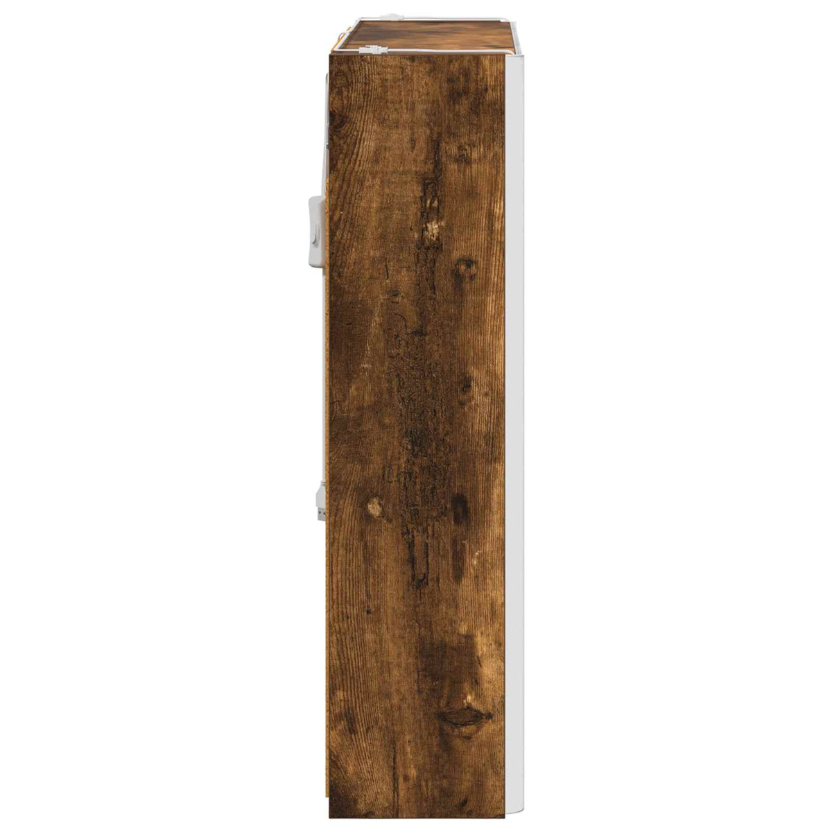 Bathroom Mirror Cabinet Smoked Oak 63.5 x 15.5 x 60.5 cm
