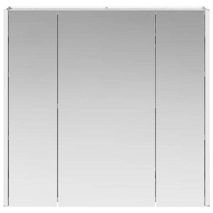 Bathroom Mirror Cabinet Grey Sonoma 63.5 x 15.5 x 60.5 cm