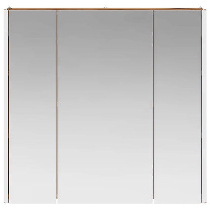 Bathroom Mirror Cabinet Old Wood 63.5 x 15.5 x 60.5 cm