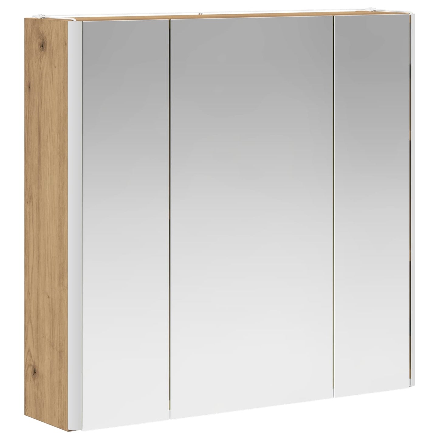 Bathroom Mirror Cabinet Artisian Oak 63.5 x 15.5 x 60.5 cm