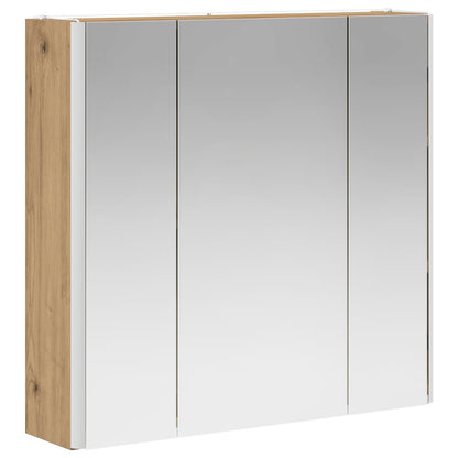 Bathroom Mirror Cabinet Artisian Oak 63.5 x 15.5 x 60.5 cm