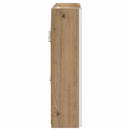 Bathroom Mirror Cabinet Artisian Oak 63.5 x 15.5 x 60.5 cm
