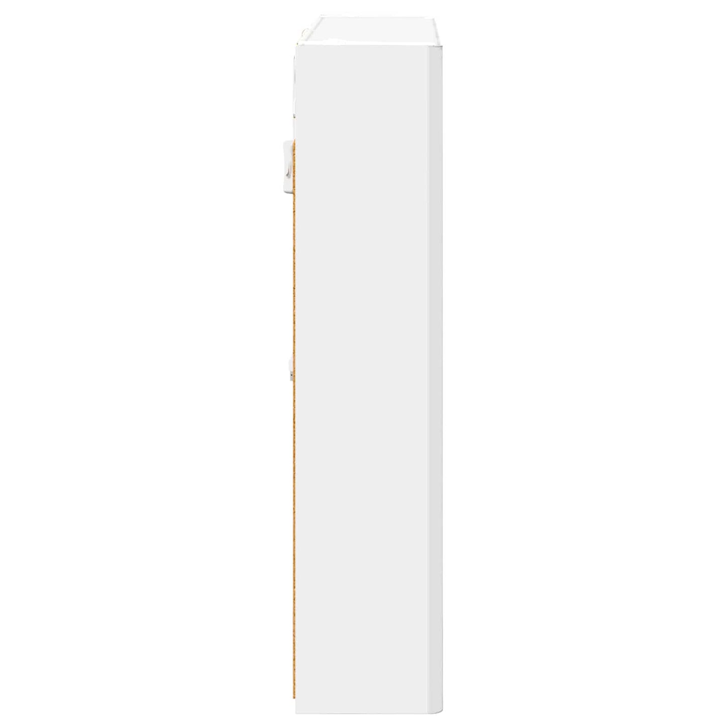 Bathroom Mirror Cabinet White 73.5 x 15.5 x 70 cm