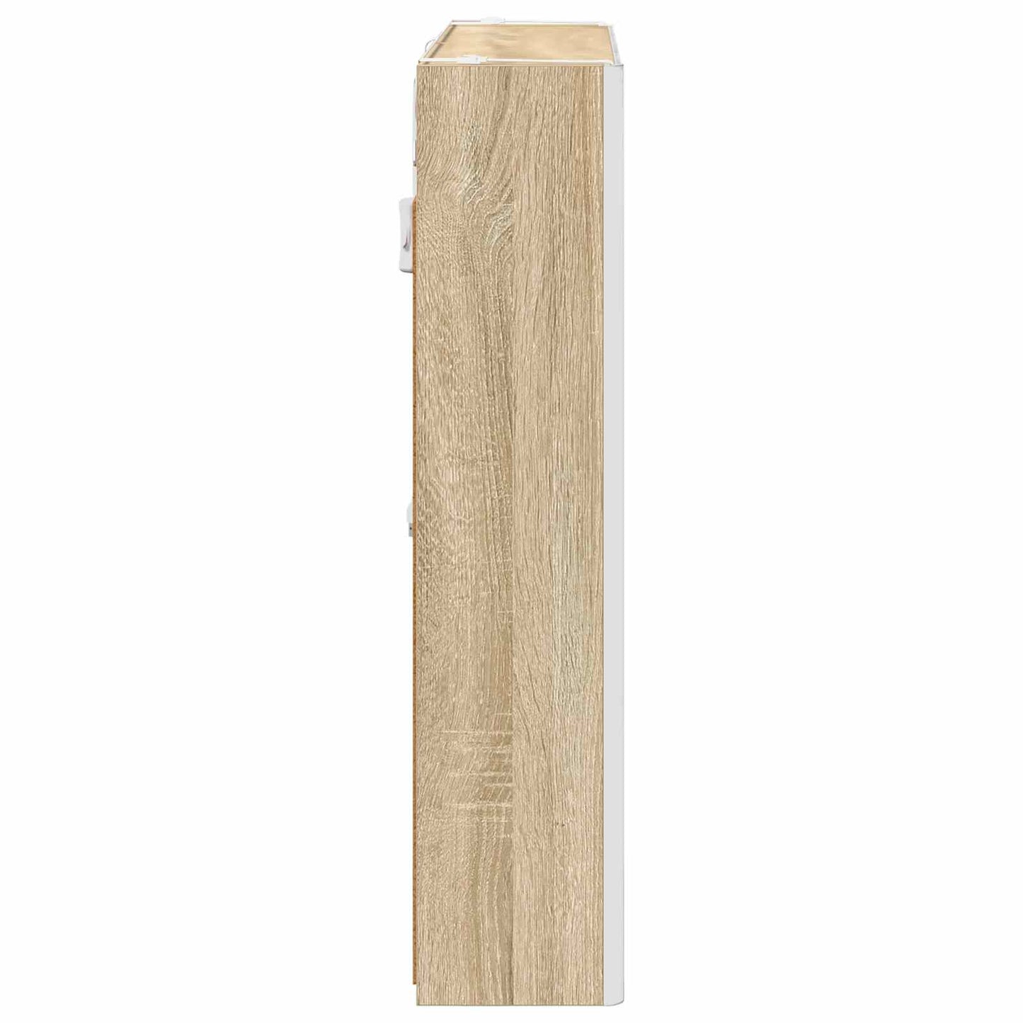 Bathroom Mirror Cabinet Sonoma Oak 73.5 x 15.5 x 70 cm