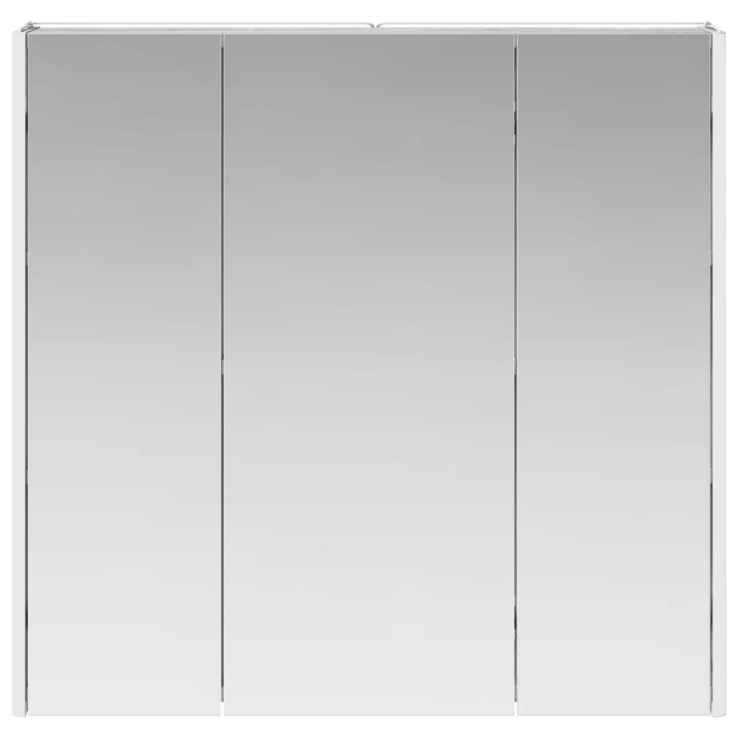 Bathroom Mirror Cabinet Grey Sonoma 73.5 x 15.5 x 70 cm