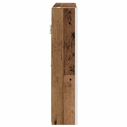 Bathroom Mirror Cabinet Old Wood 73.5 x 15.5 x 70 cm
