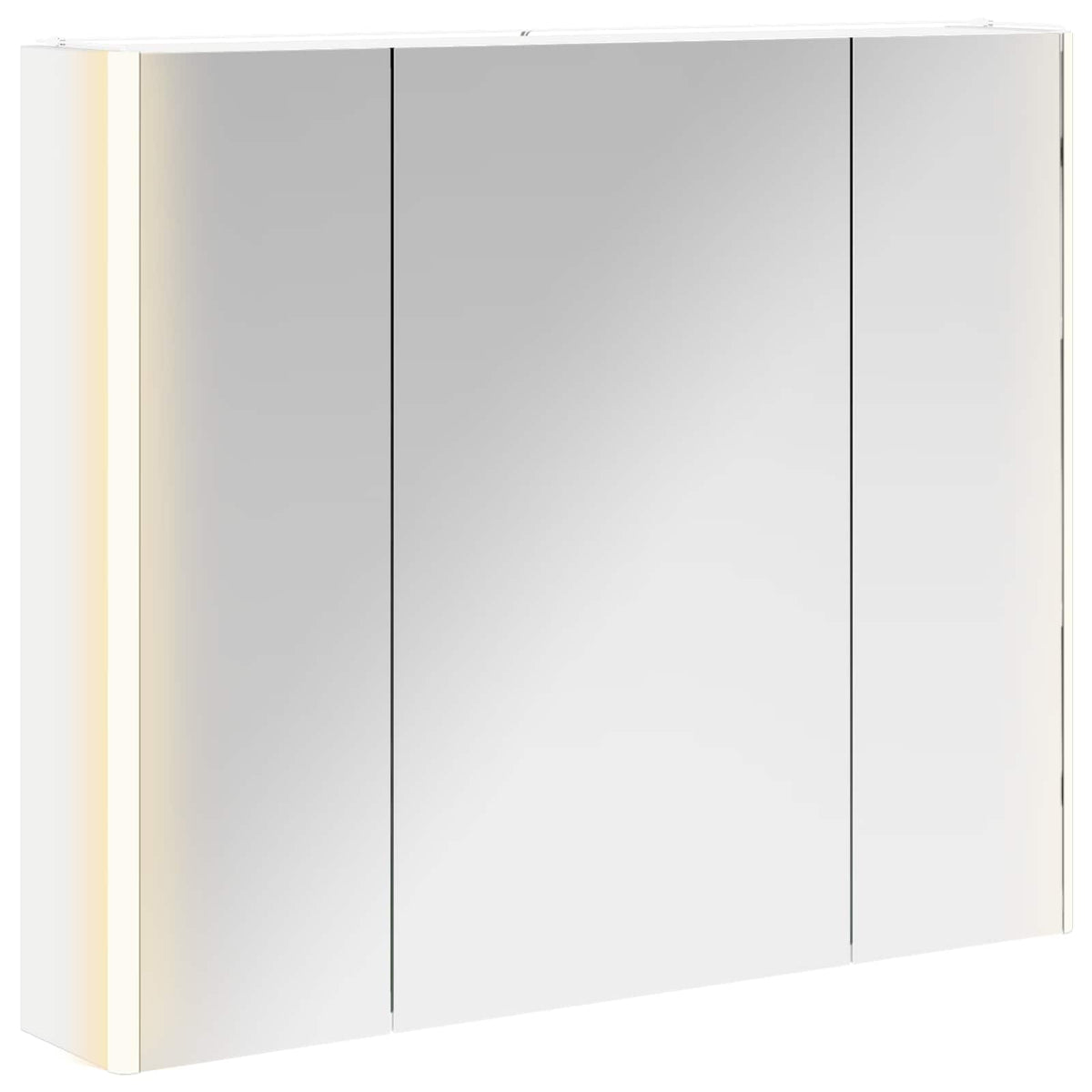 Bathroom Mirror Cabinet White 83.5 x 15.5 x 70 cm