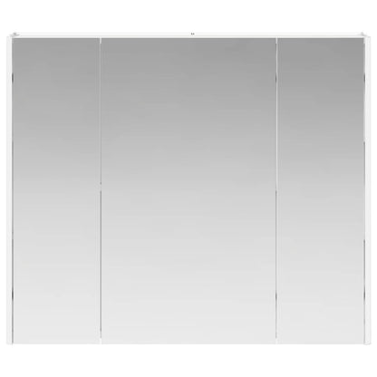 Bathroom Mirror Cabinet White 83.5 x 15.5 x 70 cm