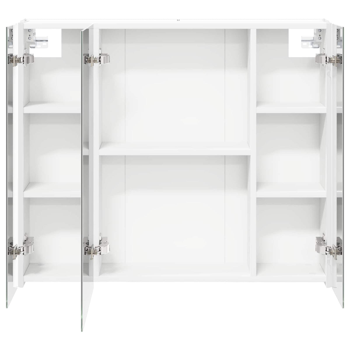 Bathroom Mirror Cabinet White 83.5 x 15.5 x 70 cm