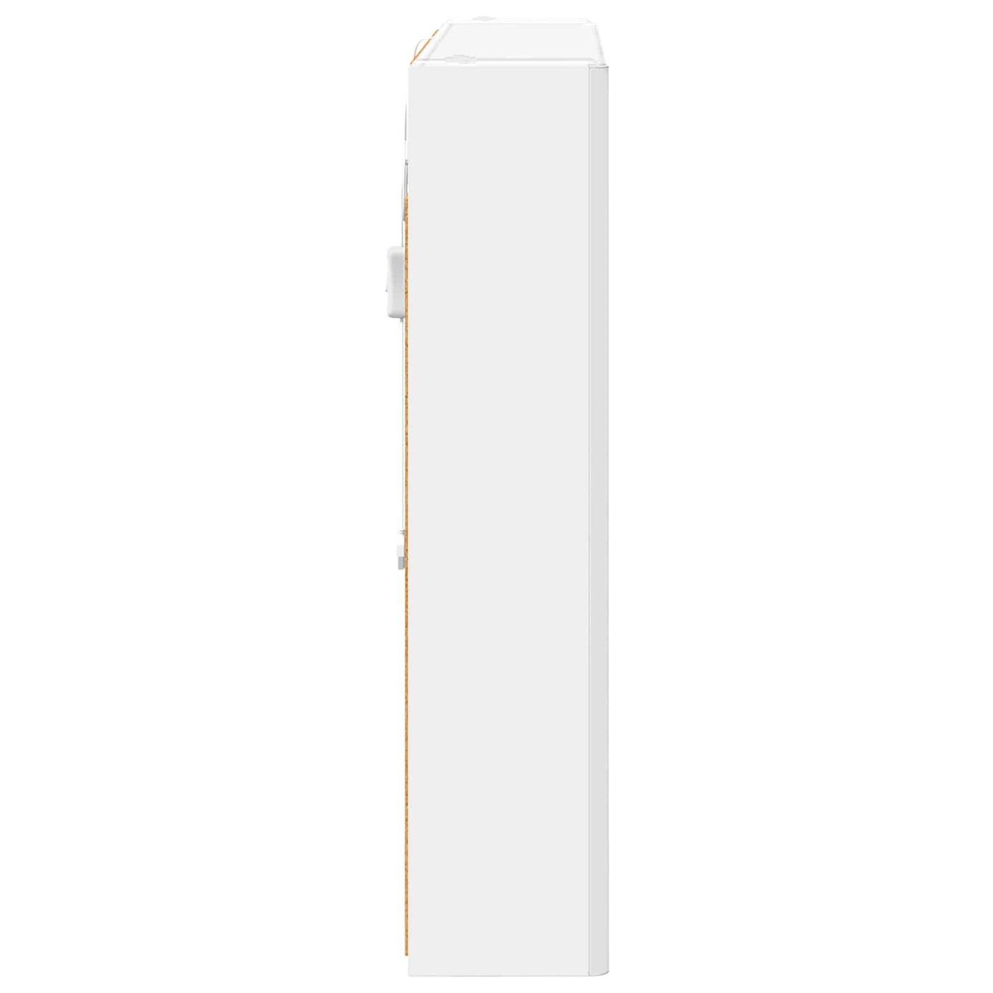 Bathroom Mirror Cabinet White 83.5 x 15.5 x 70 cm