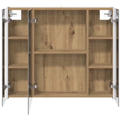 Bathroom Mirror Cabinet Artisian Oak 83.5 x 15.5 x 70 cm
