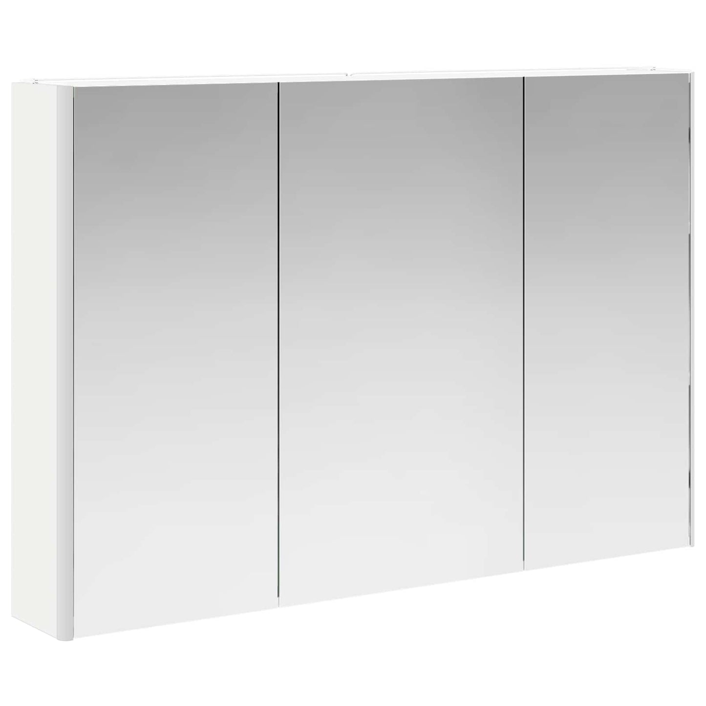 Bathroom Mirror Cabinet White 103.5 x 15.5 x 70 cm