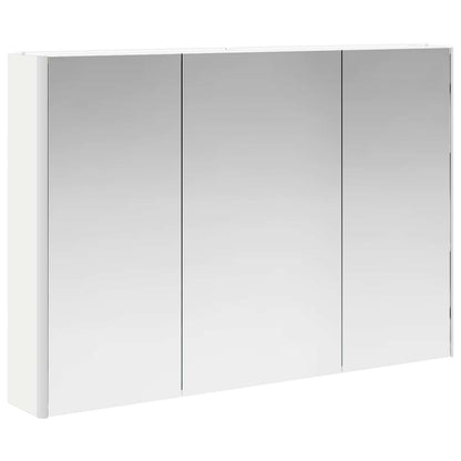 Bathroom Mirror Cabinet White 103.5 x 15.5 x 70 cm