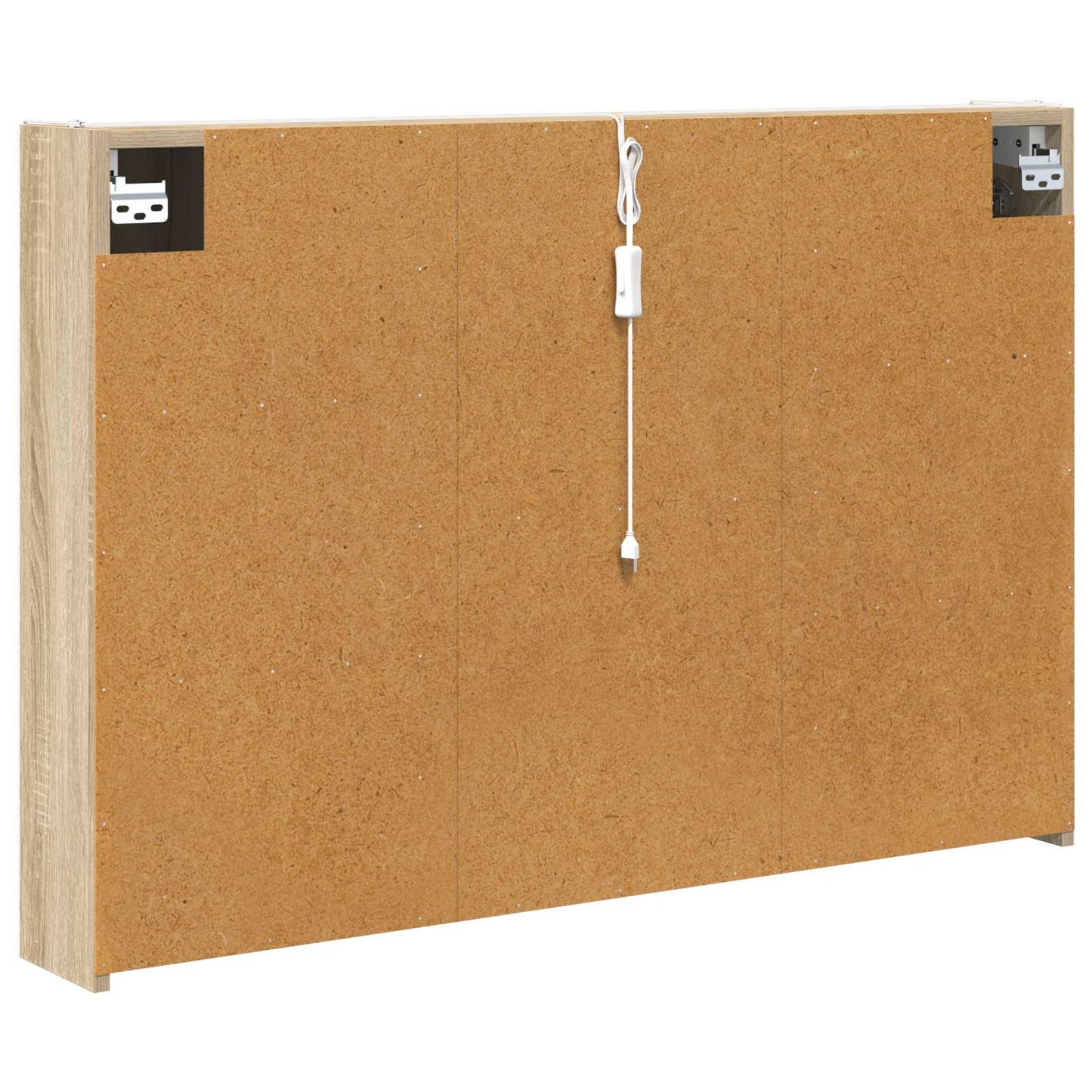 Bathroom Mirror Cabinet Sonoma Oak 103.5 x 15.5 x 70 cm