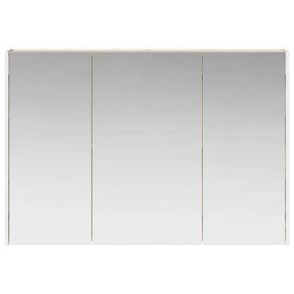 Bathroom Mirror Cabinet Sonoma Oak 103.5 x 15.5 x 70 cm