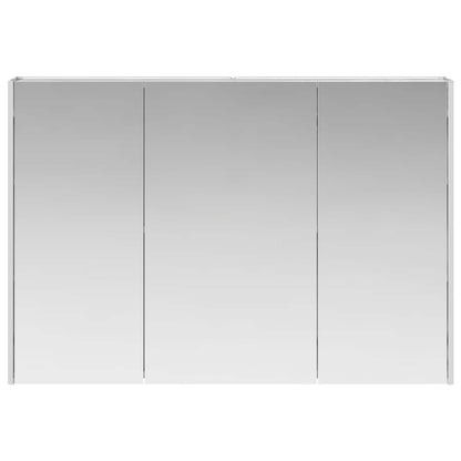 Bathroom Mirror Cabinet Grey Sonoma 103.5 x 15.5 x 70 cm