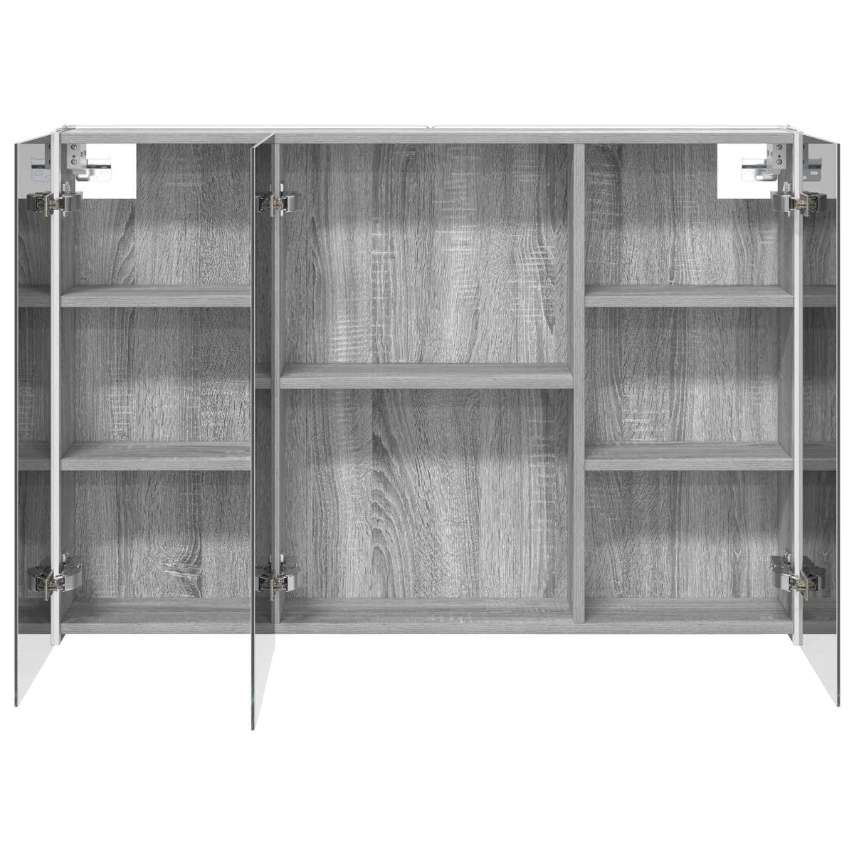 Bathroom Mirror Cabinet Grey Sonoma 103.5 x 15.5 x 70 cm